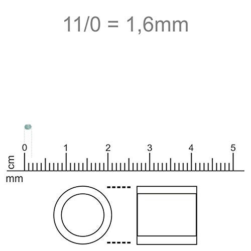 Miyuki Delica Beads, Lt Purple Ceylon - Image 3