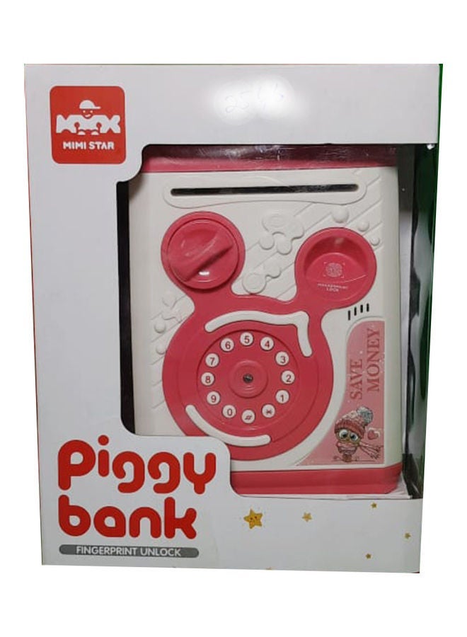 NIBEMINENT Piggy Saving Money Bank With Fingerprint And Password Unlock - Image 3