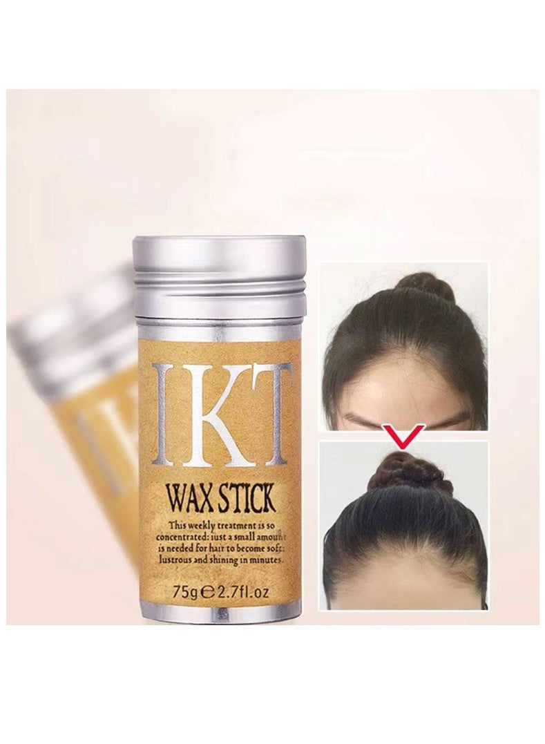 IKT 100% Original Hair Styling Wax Stick for Smooth Wigs, Non-Greasy Styling Solution for Flyaways, Edges, and Frizz - 75g e 2.7 fl.oz - 2 Packs - Image 4