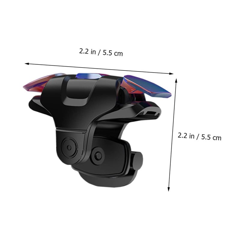 Metal Mobile Game Controller Trigger Pair Lightweight Gaming Accessory Enhances Shooting Experience Easy Installation - Image 4