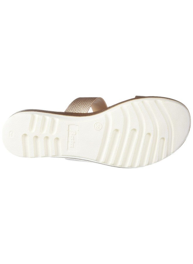 Bata Women's ELEANOR MULE Slippers (6715986_ROSE GOLD_4 UK) - Image 4