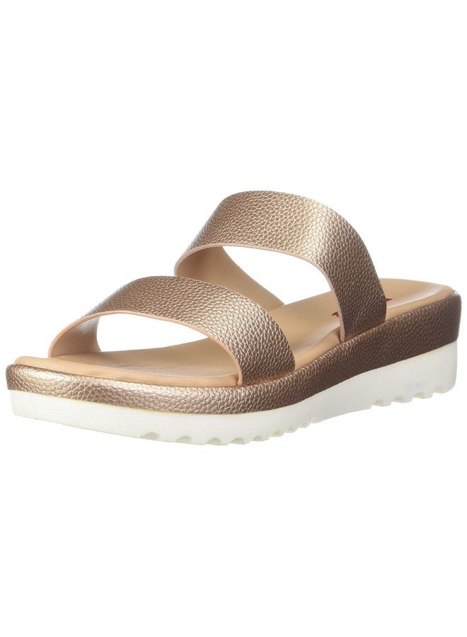 Bata Women's ELEANOR MULE Slippers (6715986_ROSE GOLD_4 UK) - Image 1