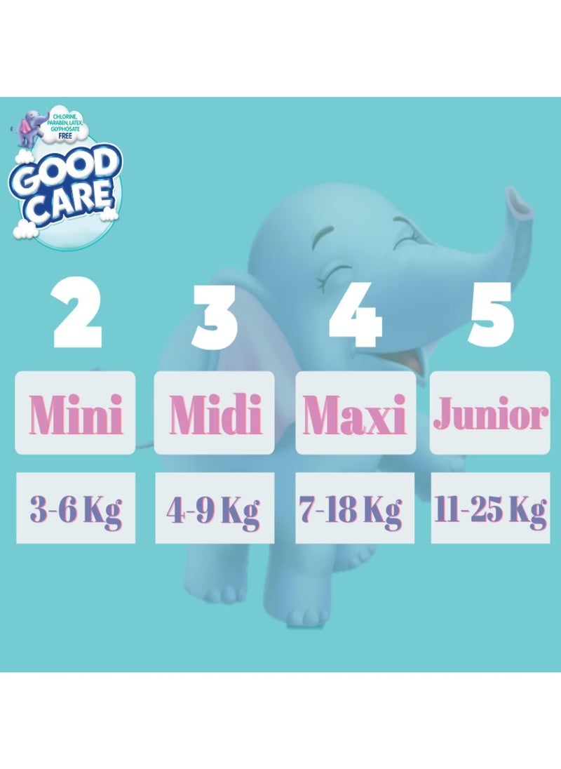 GOOD CARE Good Care Baby Diapers - Twin Pack - Junior Size 5 - 40 Pieces  - Image 4