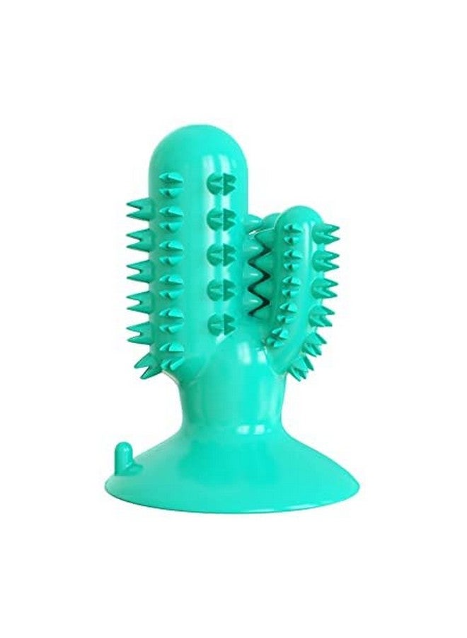 لعبة عائمة مقاومة لعض الكلاب تصدر صوت صرير، عصا سوبر مولار، فرشاة أسنان للكلاب، ألعاب حيوانات أليفة على شكل صبار (اللون حسب التوافر) - Image 1