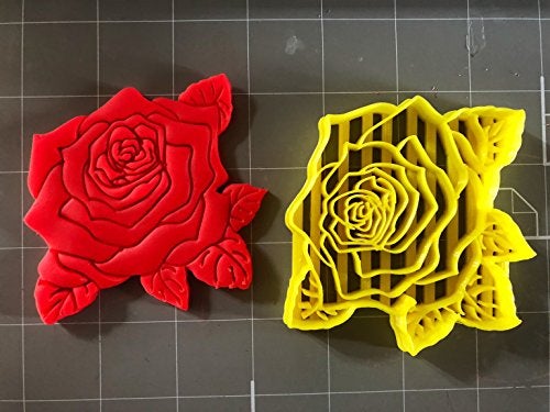 Arbi Design Rose Flower Cookie Cutter (3 inches) - Image 3