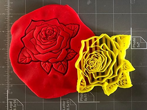 Arbi Design Rose Flower Cookie Cutter (3 inches) - Image 2