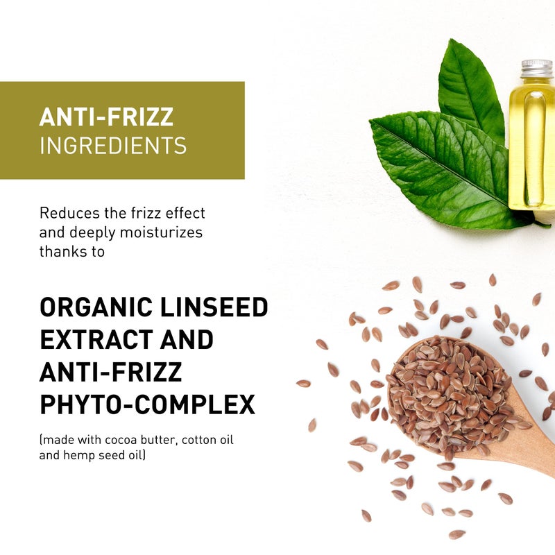 Insight Clean Beauty Anti Frizz Hydrating Mask With Organic Linseed Extract, Vegan, 13.5 fl oz - Image 4