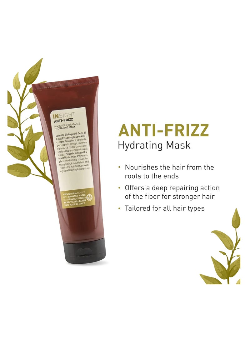Insight - Insight Clean Beauty Anti Frizz Hydrating Mask With Organic Linseed Extract, Vegan, 13.5 fl oz - Image 1