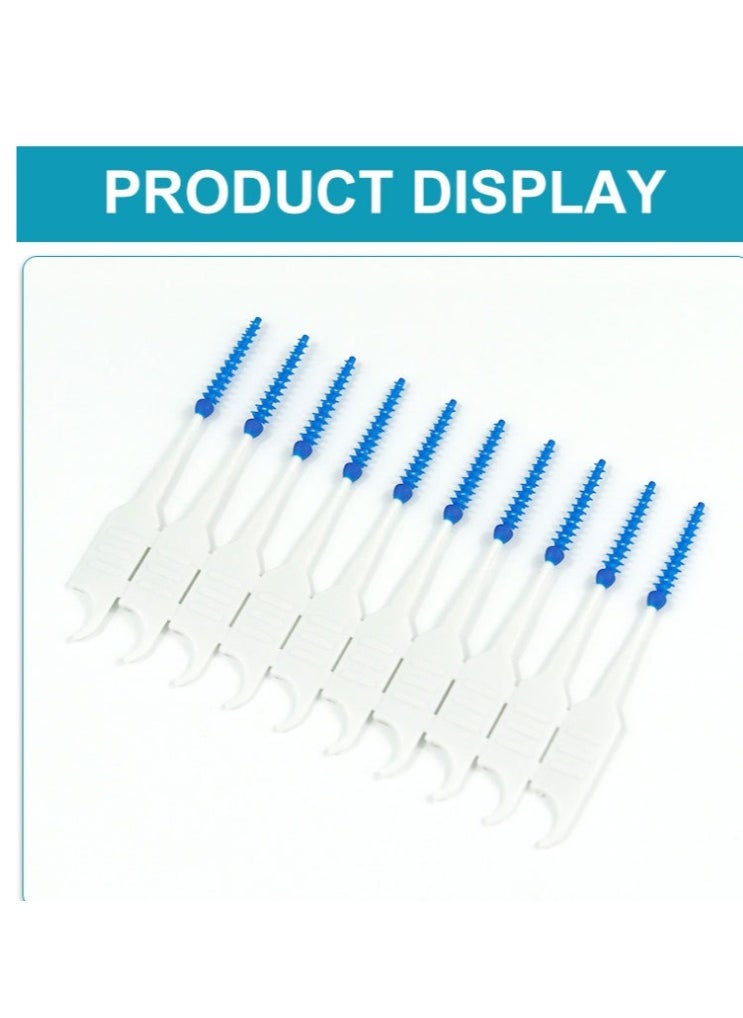 OASIS-TH - Interdental Brushes - Soft Bristled Dental Picks for Plaque Removal & Gum Health - Safe for Braces & Dental Devices150 Counts - Image 1