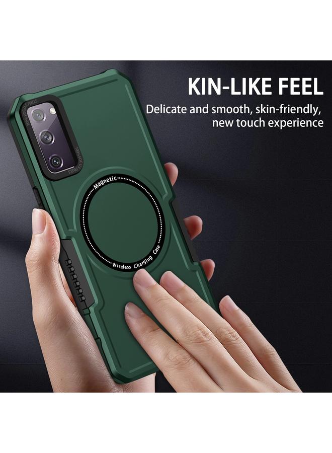 S-TOP Case For Samsung Galaxy S20 FE MagSafe Shockproof Armor Phone Case - Image 5
