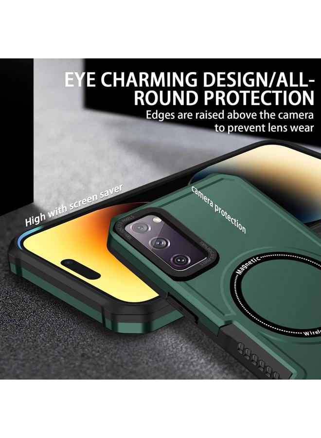 S-TOP Case For Samsung Galaxy S20 FE MagSafe Shockproof Armor Phone Case - Image 3