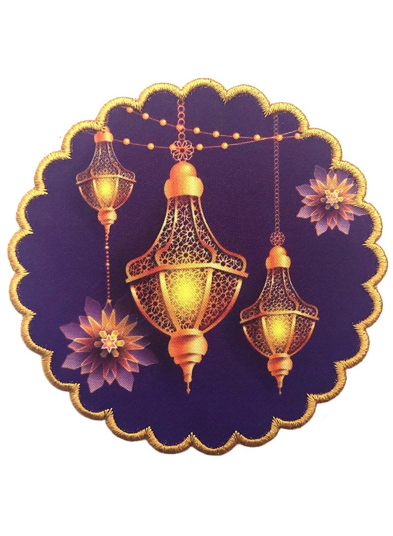 Alwan Ramadan Kareem Set of 6 Coasters and 2 Cushion Covers - Image 4