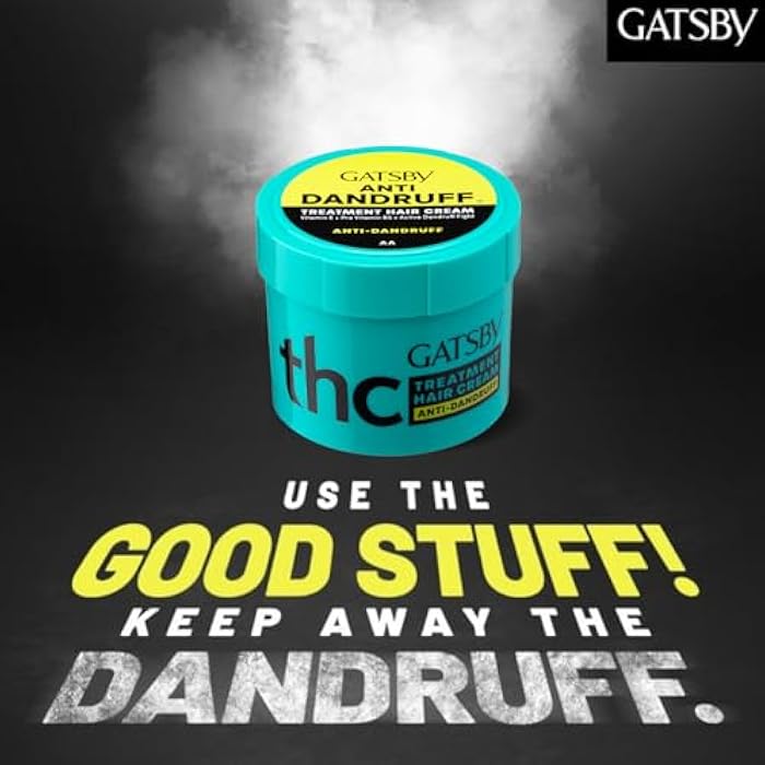 Gatsby Anti Dandruff Hair Treatment Cream, 250g - Image 5