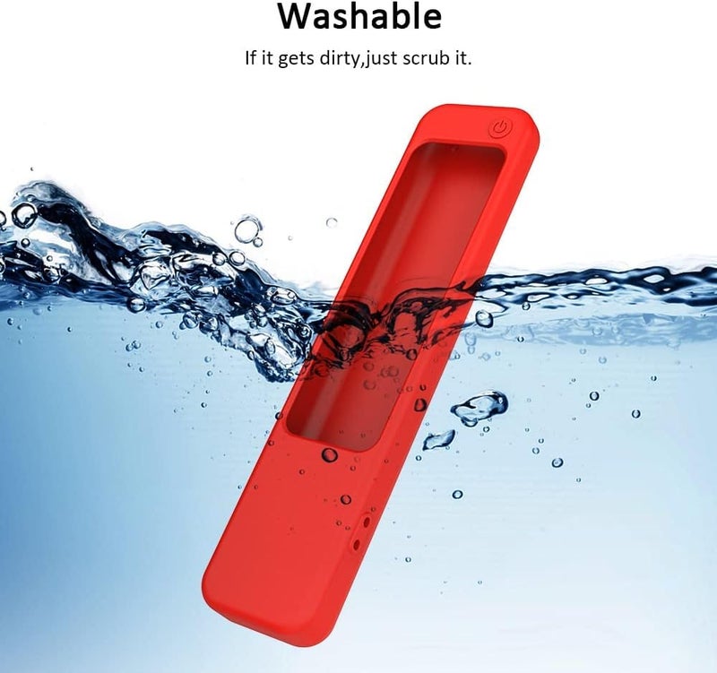 Raya غطاء سيليكون متوافق مع جهاز التحكم عن بعد Sony TV RMF-TX811D / TX900 MG3 / TX800U 2024 BRAVIA سلسلة غلاف واقي [جهاز التحكم غير متضمن] (أحمر) - Image 5