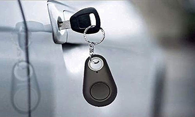 4in1 Bluetooth Anti-Loss Key Finder Tracker with Voice Recording, Selfie Shutter