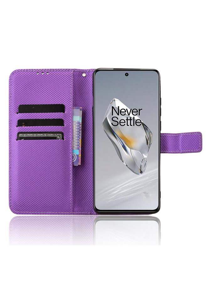 S-TOP Case For OnePlus 12R / Ace 3 5G Diamond Texture Leather Phone Case - Image 4