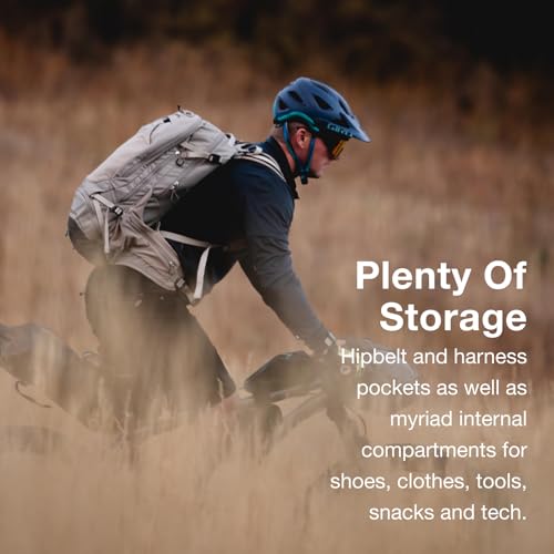 OSPREY حقيبة ظهر أوسبري إسكابيست 30 لتر للدراجات، سوداء، متوسطة/كبيرة - Image 5