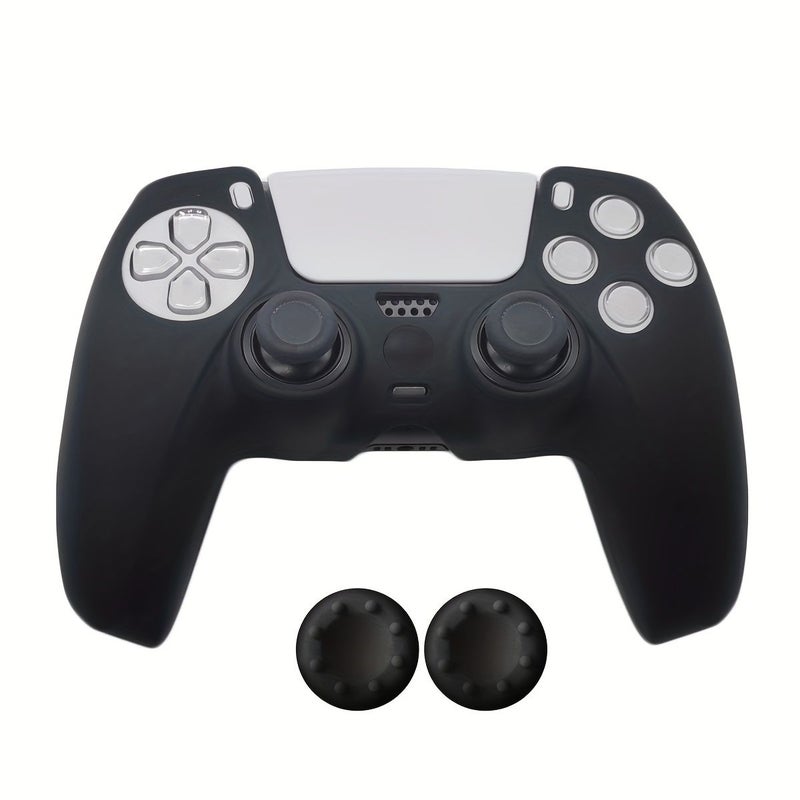 مقابض تحكم PS5 مع أغطية عصا التحكم الأرجواني والأحمر، قطعتان، مضادة للانزلاق ومقاومة للخدوش، تعزز التحكم في الألعاب - Image 2