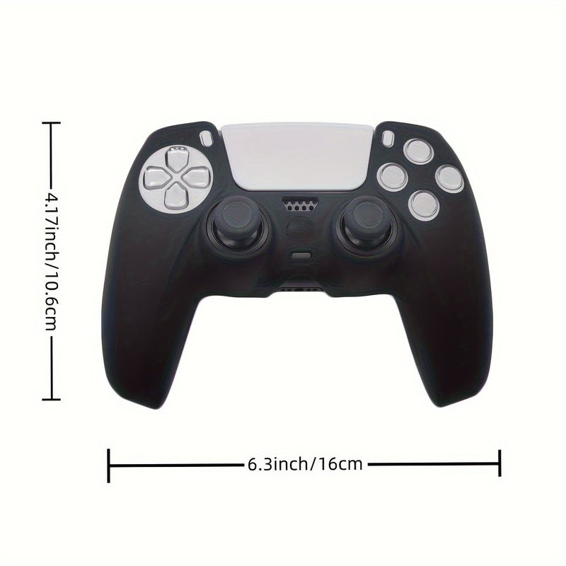 مقابض تحكم PS5 مع أغطية عصا التحكم الأرجواني والأحمر، قطعتان، مضادة للانزلاق ومقاومة للخدوش، تعزز التحكم في الألعاب - Image 5
