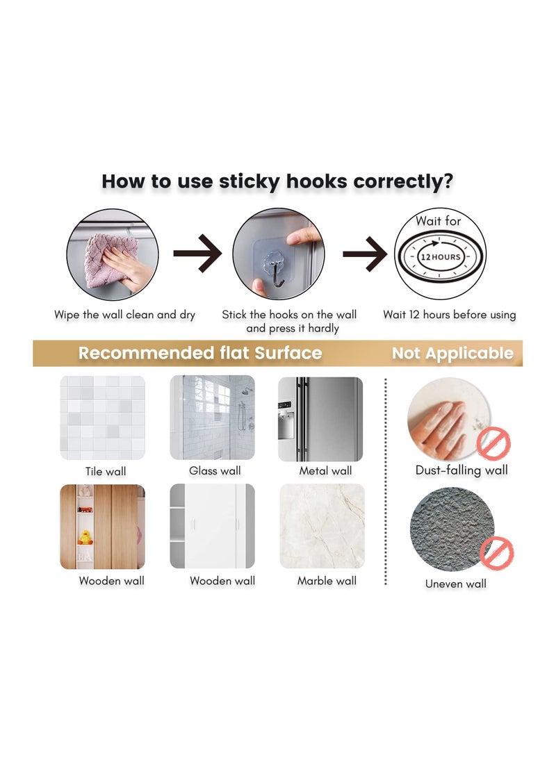 KASTWAVE Wall Hanging Organizer Bags with Pockets, Linen Fabric Door Hanging Storage Baskets with Hooks, Dormitory Bedside Multi Functional Large Organizer Bag for Bathroom Kitchen, Gray - Image 5