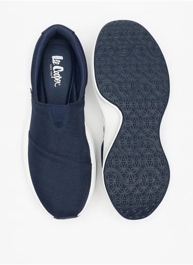 Lee Cooper Men's Textured Slip-On Loafers