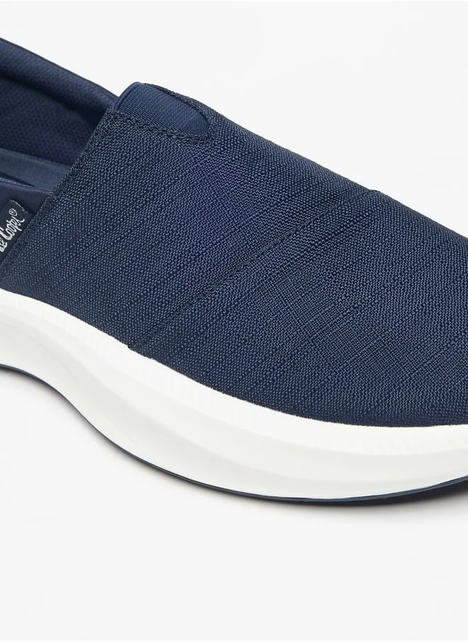 Lee Cooper Men's Textured Slip-On Loafers