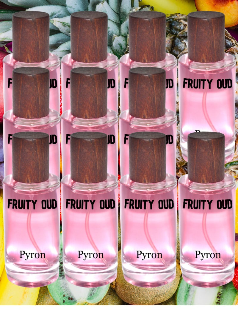 PYRON 11 Pieces Fruity Oud Perfume 50 ml EDP