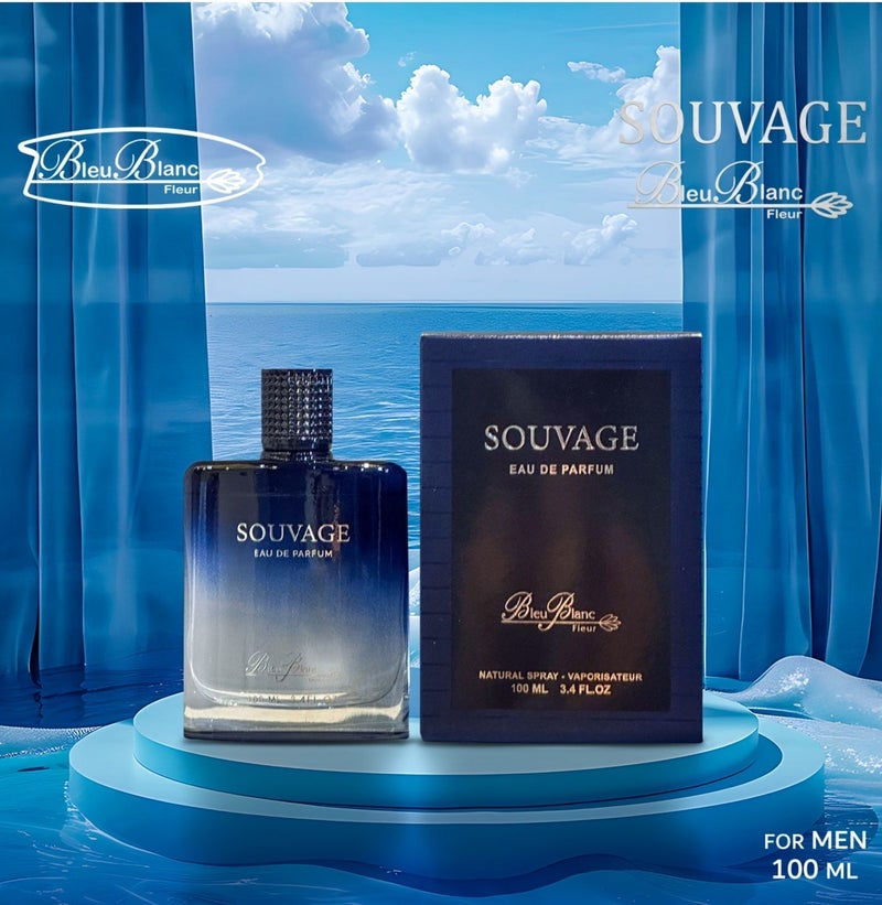 بلو بلانك فلور سوفاج او دي بيرفيوم رجالي - 100 مللي