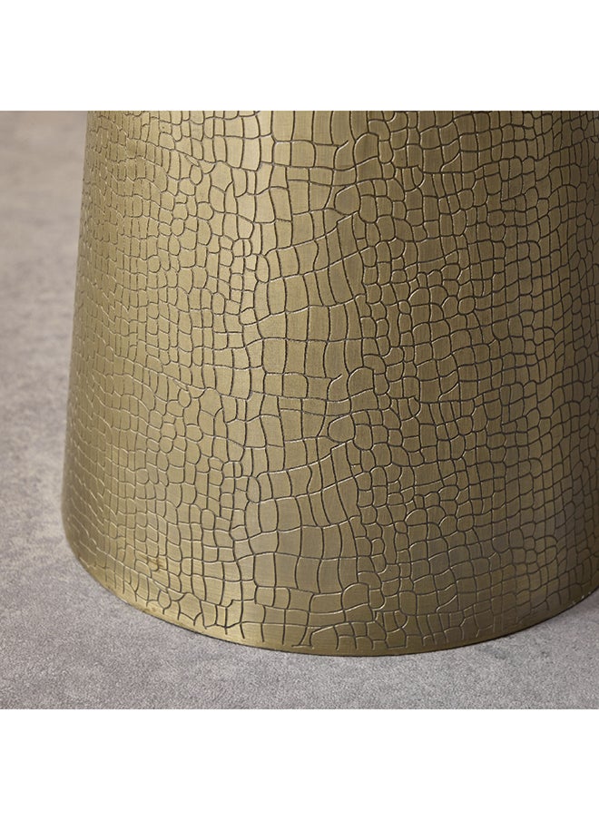 Home Box Bolton Glass Top Accent Table 38 x 51 x 38 cm  - Image 4