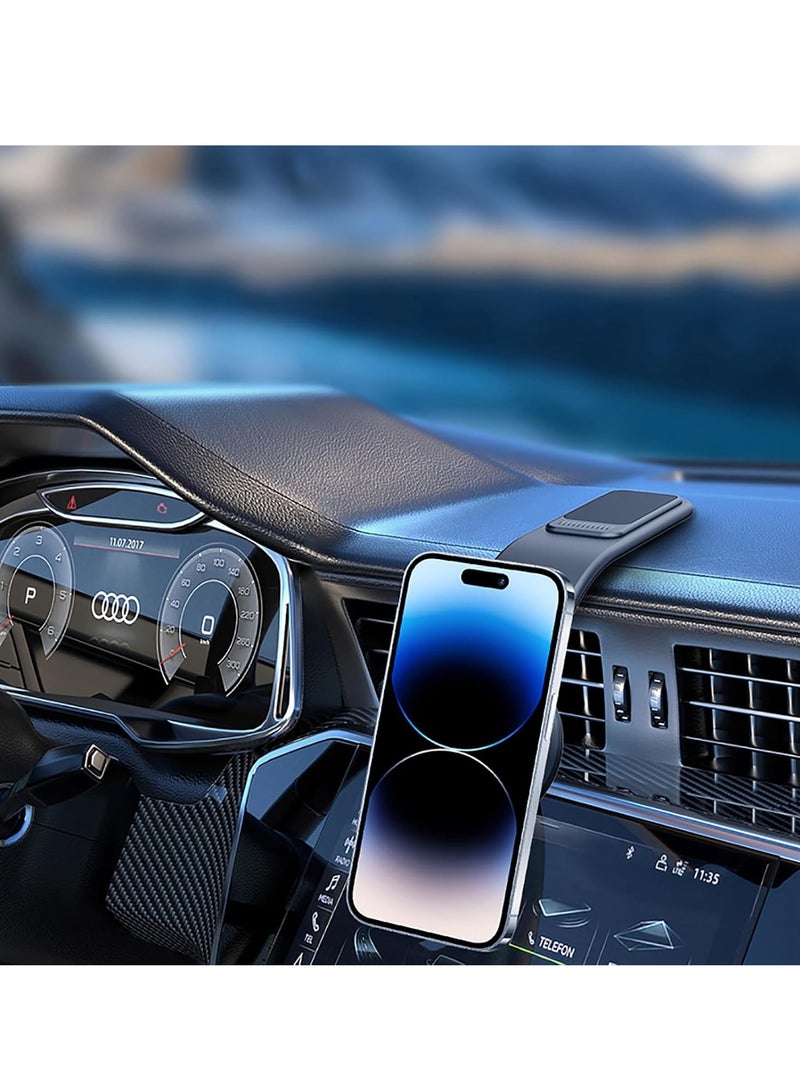 AMROAH 20 Strong Magnets Magsafe Car Mount for Dashboard, Magnetic Car Phone Holder Accessories for Cell Phones Tablets with Mag Safe for iPhone 16 15 14 13 12 11 X Pro Max Plus - Image 4