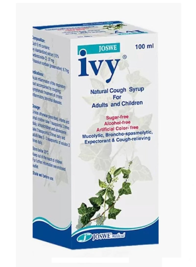 IVY NATURAL COUGH SYRUP 100 ML