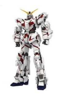 Full Body RX-0 Gundam Unicorn Gundam Paper Model Handmade DIY Student-Color:English Instruction