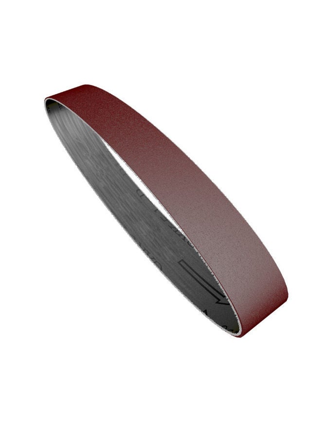 NIBEMINENT 10-Piece Replacement Sanding Belt For Anglr Grinder Red/Silver 15 x 330millimeter  - Image 2