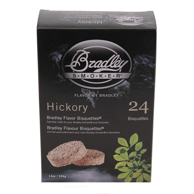 Bradley SMOKER Bradley Smokers BTHC24 Bisquettes Hickory 24Pack 