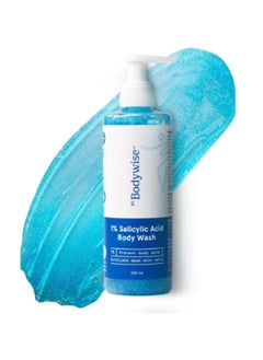 Be Bodywise Be Bodywise 1% Salicylic Acid Body Wash Shower Gel | Prevents Body Acne, Bumpy skin, Exfoliates & Deep cleanses skin | Paraben & SLS free | Suitable for all skin types | 250ml  - Image 1