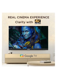 Elista 55 Inch LED Smart Google TV 4K UHD HDR10, GTV-55UHDELD with Built in Sound bar, Chromecast built-in, Dolby, Bezel-less Design, Google Assistance, Hands Free Voice Control  - Image 2