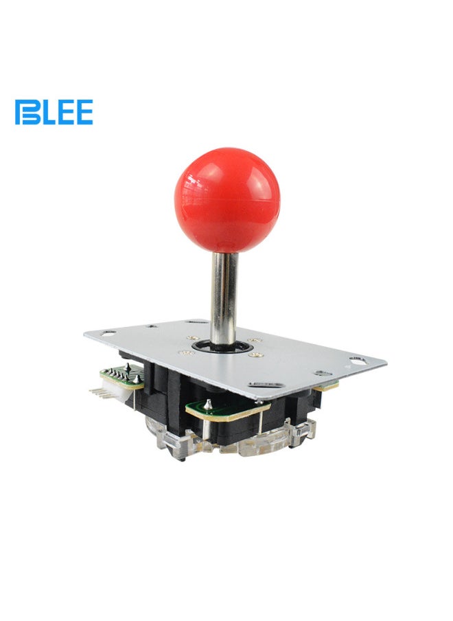 ماركة غير محددة Game Machine Fighting Machine Arcade Rocker Handle Imitation Sanhe With Circuit Board Eight Square Round Gear Micro BLEE Rocker-Product Color:Rocker With 5p Line Powder Ball  - Image 5