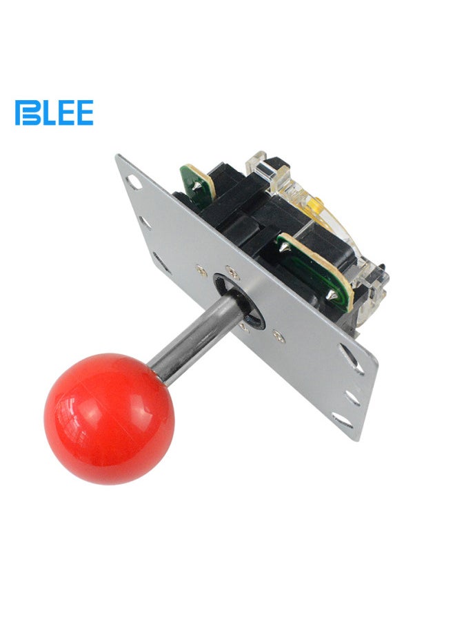ماركة غير محددة Game Machine Fighting Machine Arcade Rocker Handle Imitation Sanhe With Circuit Board Eight Square Round Gear Micro BLEE Rocker-Product Color:Rocker With 5p Line Powder Ball  - Image 4