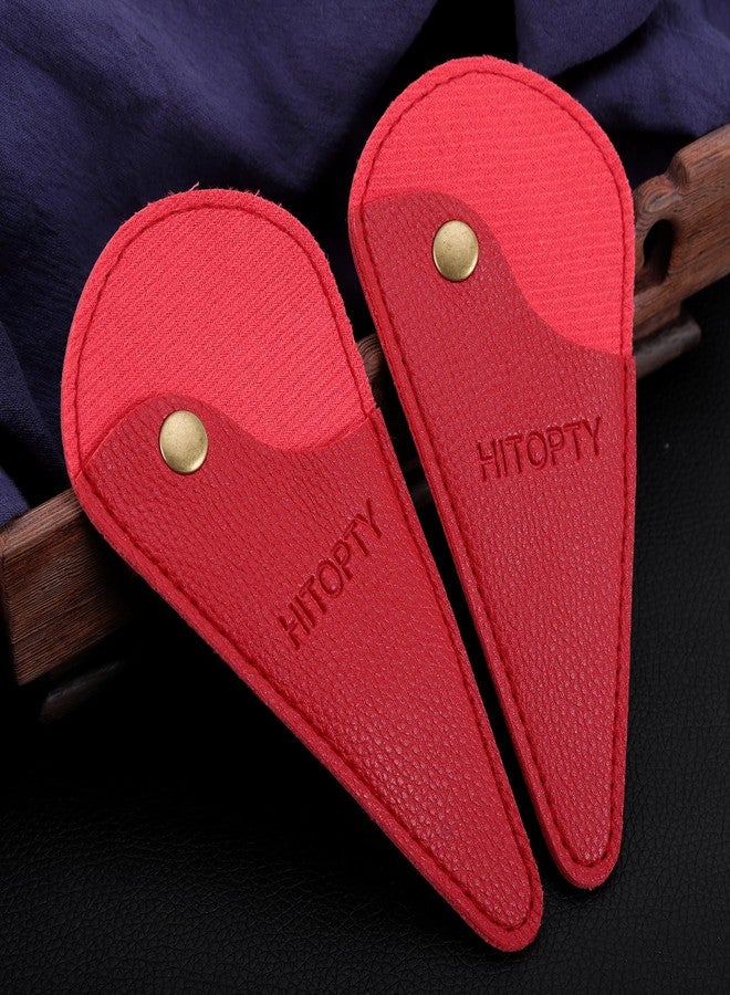HITOPTY Embroidery Scissors Case Small Sheath Cover for Storing Regular Sewing Crafting Scissors 2 Pack - Image 4