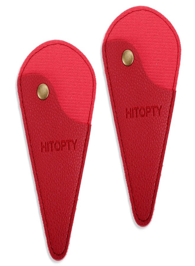 HITOPTY Embroidery Scissors Case Small Sheath Cover for Storing Regular Sewing Crafting Scissors 2 Pack - Image 1