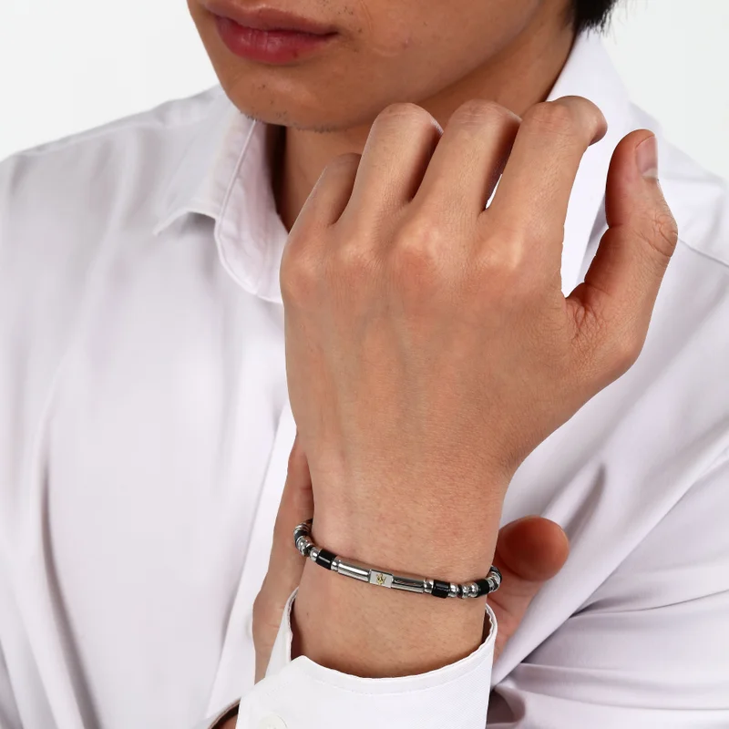 Maserati  Iconic collection Men's   Bracelet - JM334AVD46 for Men | Best Price UAE
