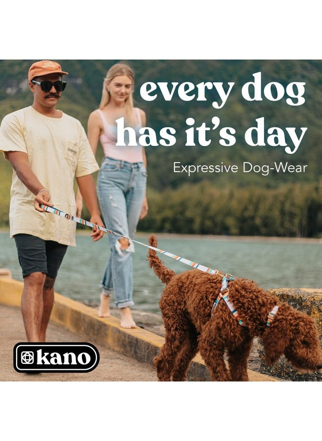 مقاود Kano™ مصنوعة من البوليستر المتين ومبطنة بالنيوبرين ومشبك عالي الجودة. المقابض مبطنة بمادة البوليستر الناعمة مما يوفر راحة يدك أثناء المشي مع كلبك.