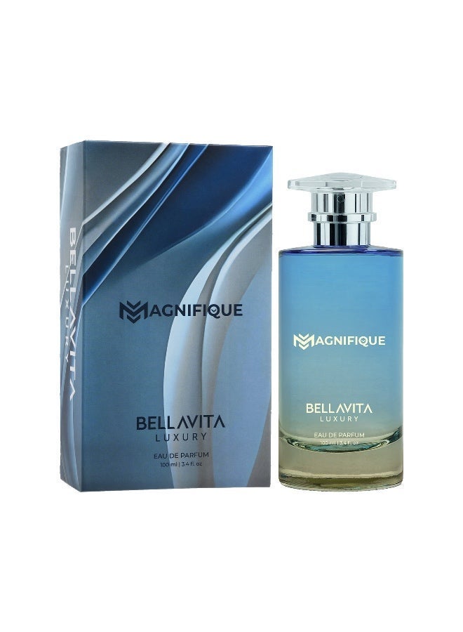 BELLAVITA LUXURY MAGNIFIQUE Men French 100ML EDP - Image 2