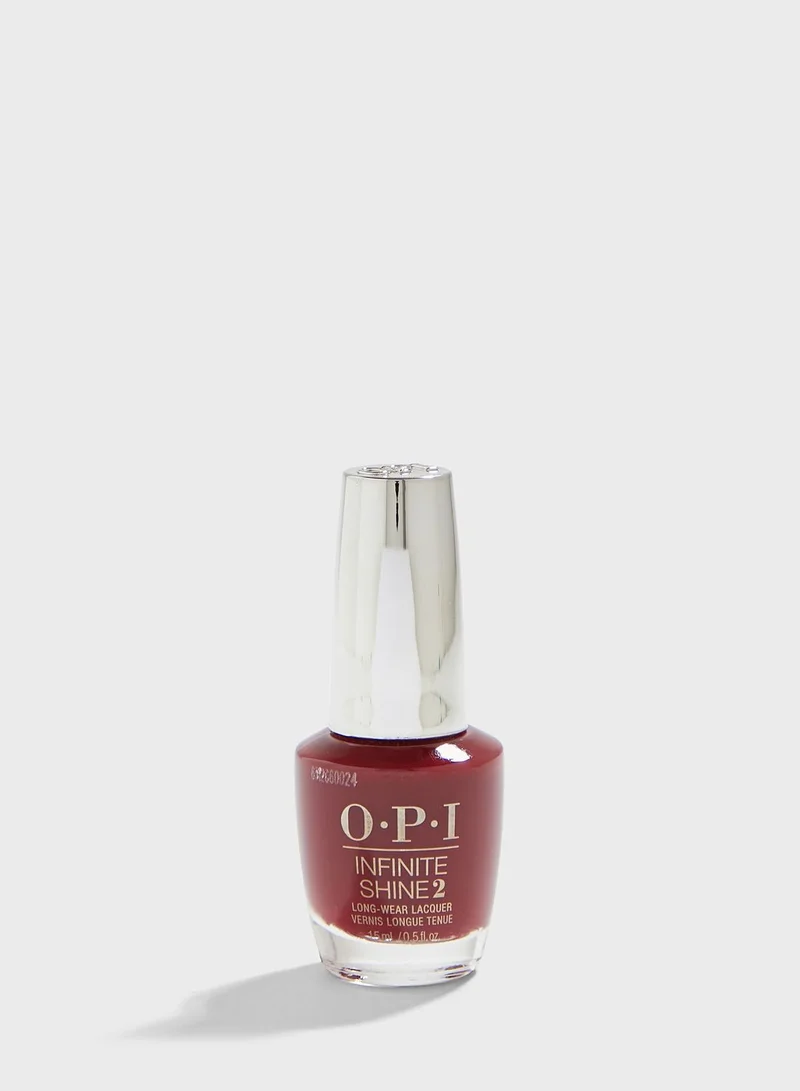 OPI Infinite Shine Long-Wear Lacquer, Raisinâ€™ The Bar, Purple Nail Polish