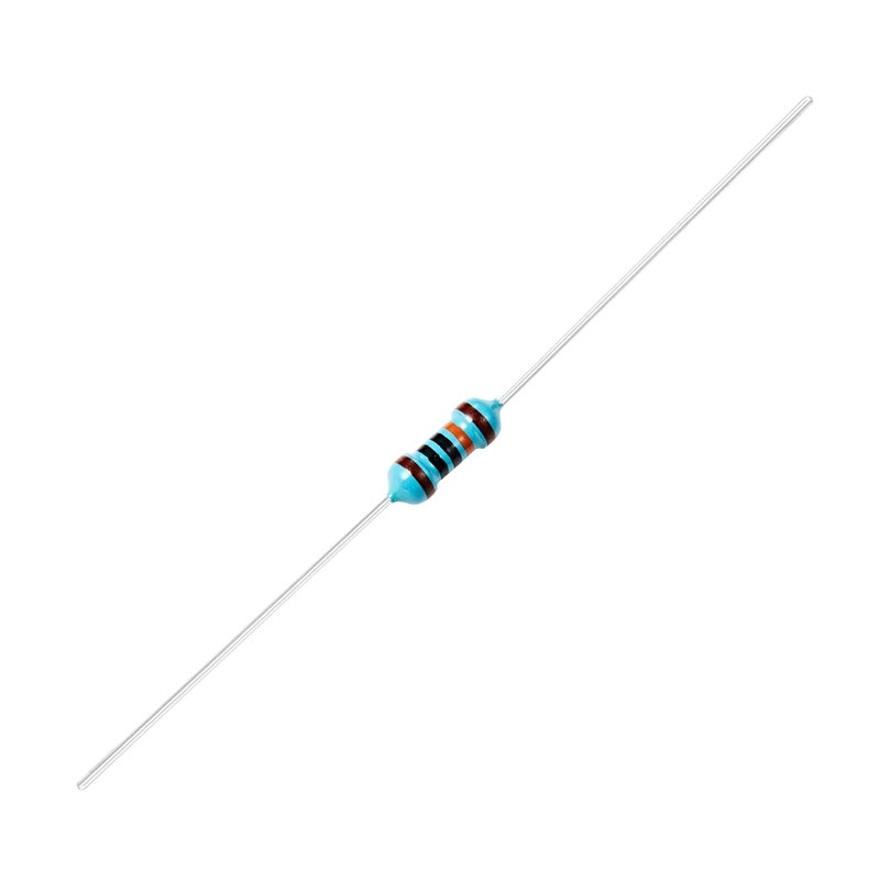 CHANZON 100pcs 1/2W (0.5W)130Ω ohm Metal Film Fixed Resistor 0.01 ±1% Tolerance 130 R MF Through Hole Resistors Current Limiting Rohs Certificated - Image 2