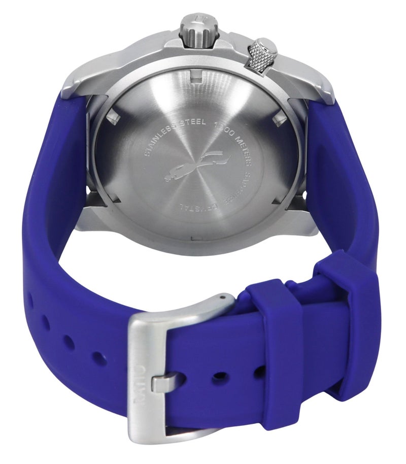 RATIO FreeDiver Helium-Safe Dive Watch Sapphire Crystal Automatic Diver Watch 1000M Water Resistant Diving Watch for Men (Blue) - Image 4