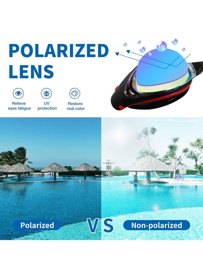 Wave Nearsighted Swim Goggles Shortsighted Optical Swimming Goggles No Leaking Anti Fog Uv Protection For Adult Men Women Youth - Image 4