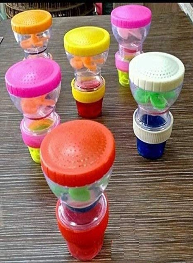 Livecool Set Of 6 - Kitchen And Bathroom Tap Shower Sprinkler Plastic Shower Head (Standard Size, Multicolour) Tap Water Filter - Glossy - Image 1