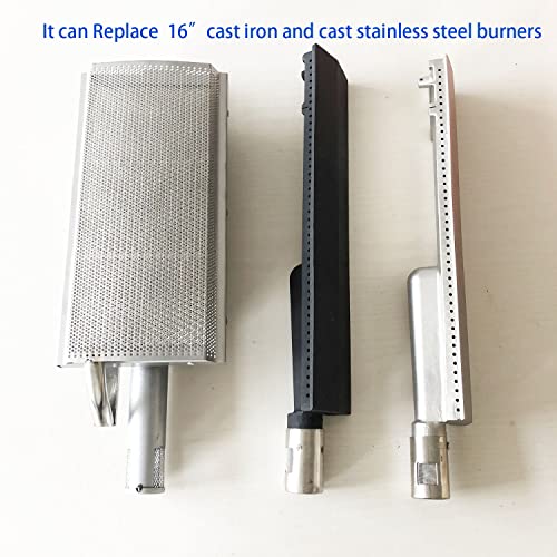 GRILLJOB Ceramic Infrared Searing Burner Replacement for Many Gas Grills Such as Blaze Grill Lion Premium Grills, Replace 16" Cast Iron Cast Stainless Steel Burner - Image 5
