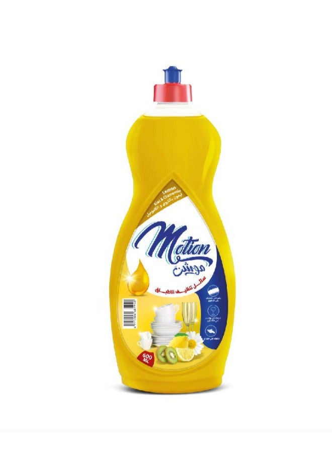 موشون سائل غسيل الأطباق برائحة الليمون والكيوي والبابونج - 600 مل (عبوة من قطعتين) - Image 2